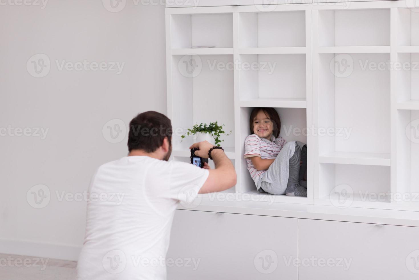 Fotoshooting mit Kindermodel foto