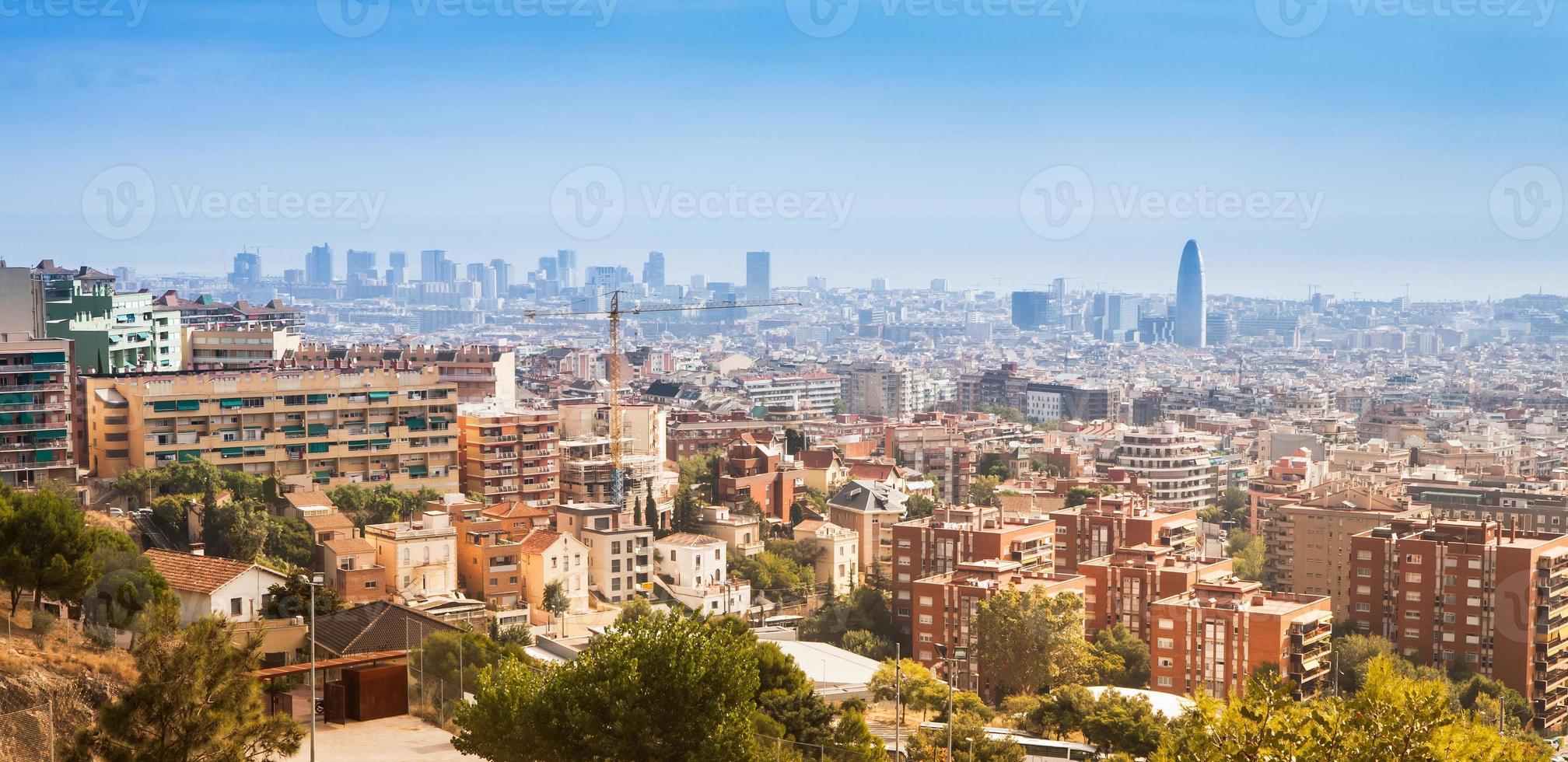 Barcelona Skyline foto