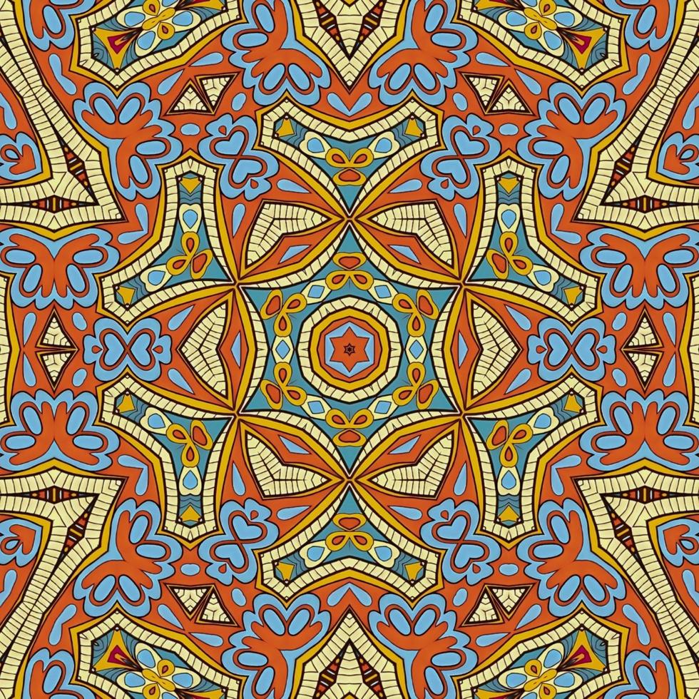 Luxusmuster Hintergrund Mandala Batik Kunst von Hakuba Design 75 foto