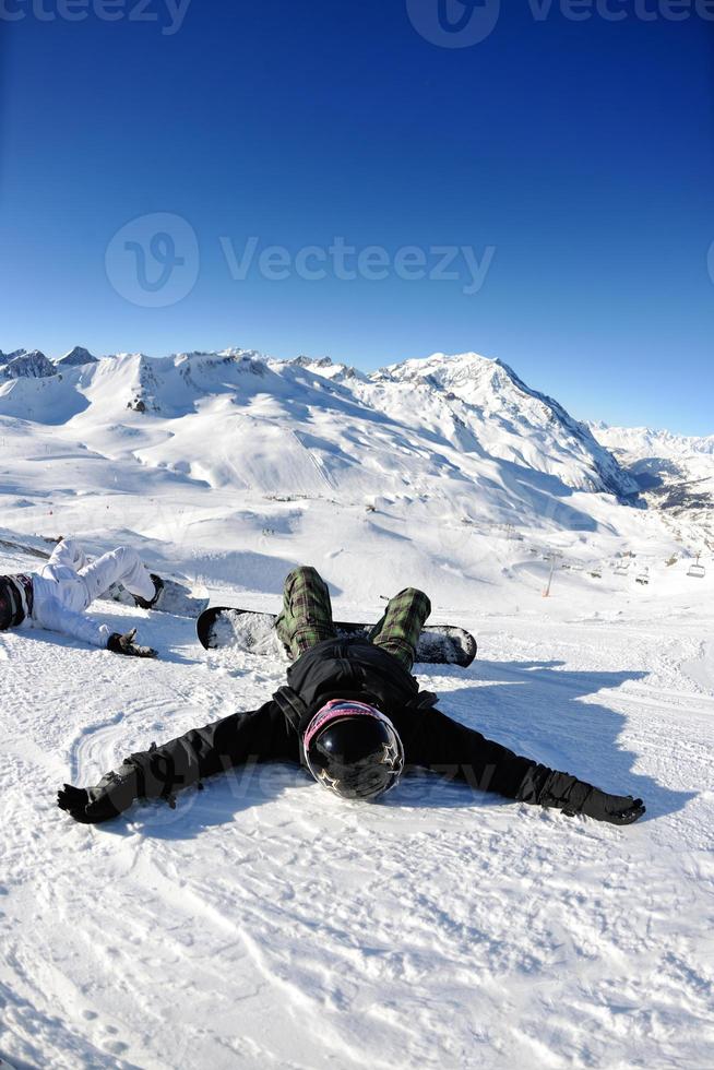 Freude an der Wintersaison foto