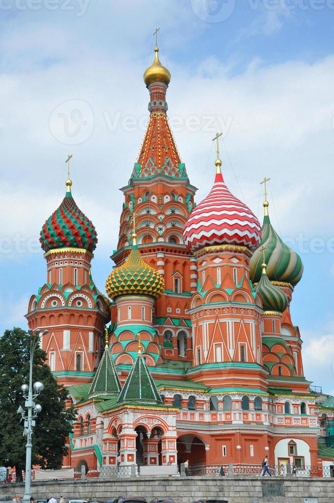 die kathedrale der jungfräulichen beschützerin, st. Basilikum-Kathedrale Sobor Vasiliya Blazhennogo foto