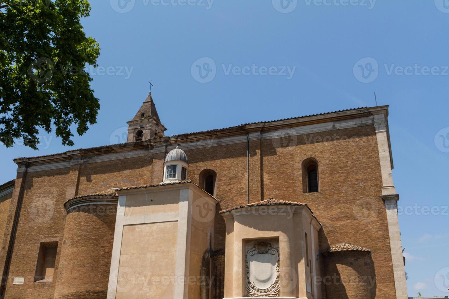 Rom, Italien. typische architektonische Details der Altstadt foto