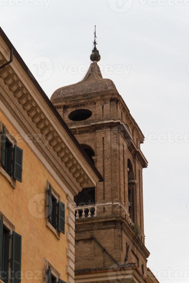 Rom, Italien. typische architektonische Details der Altstadt foto