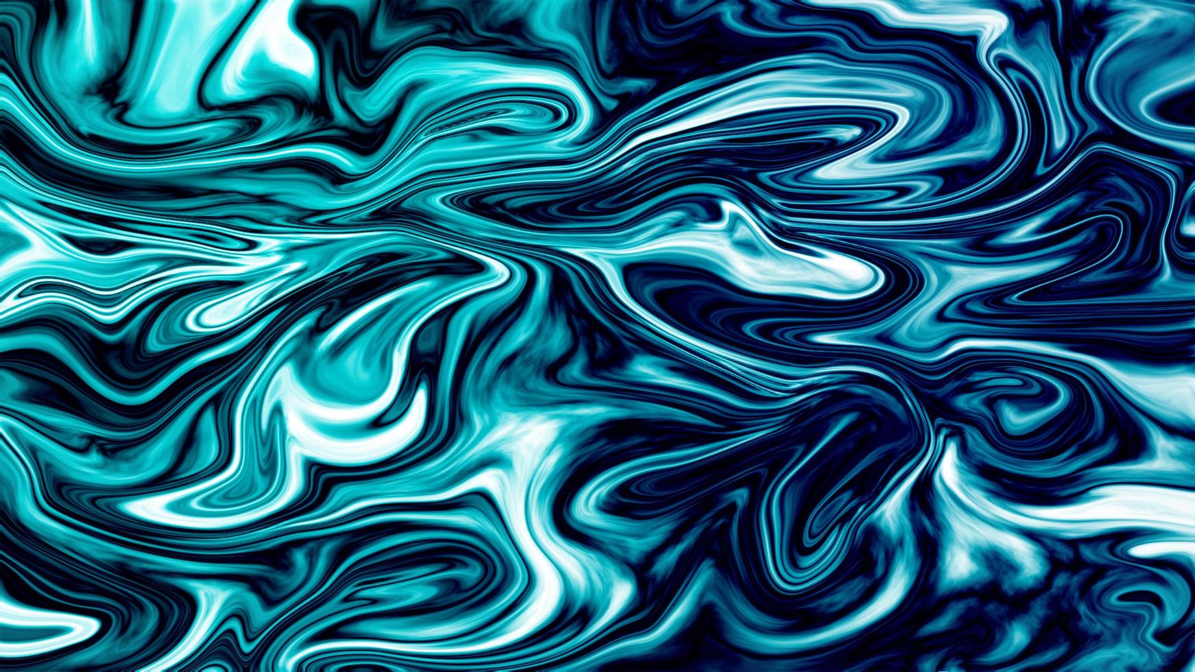 blauer farbverlauf gemischter druck abstrakt verflüssigen hintergrund, tapete und textur marmorbeschaffenheit mit flüssigem ölfarbendesign. foto