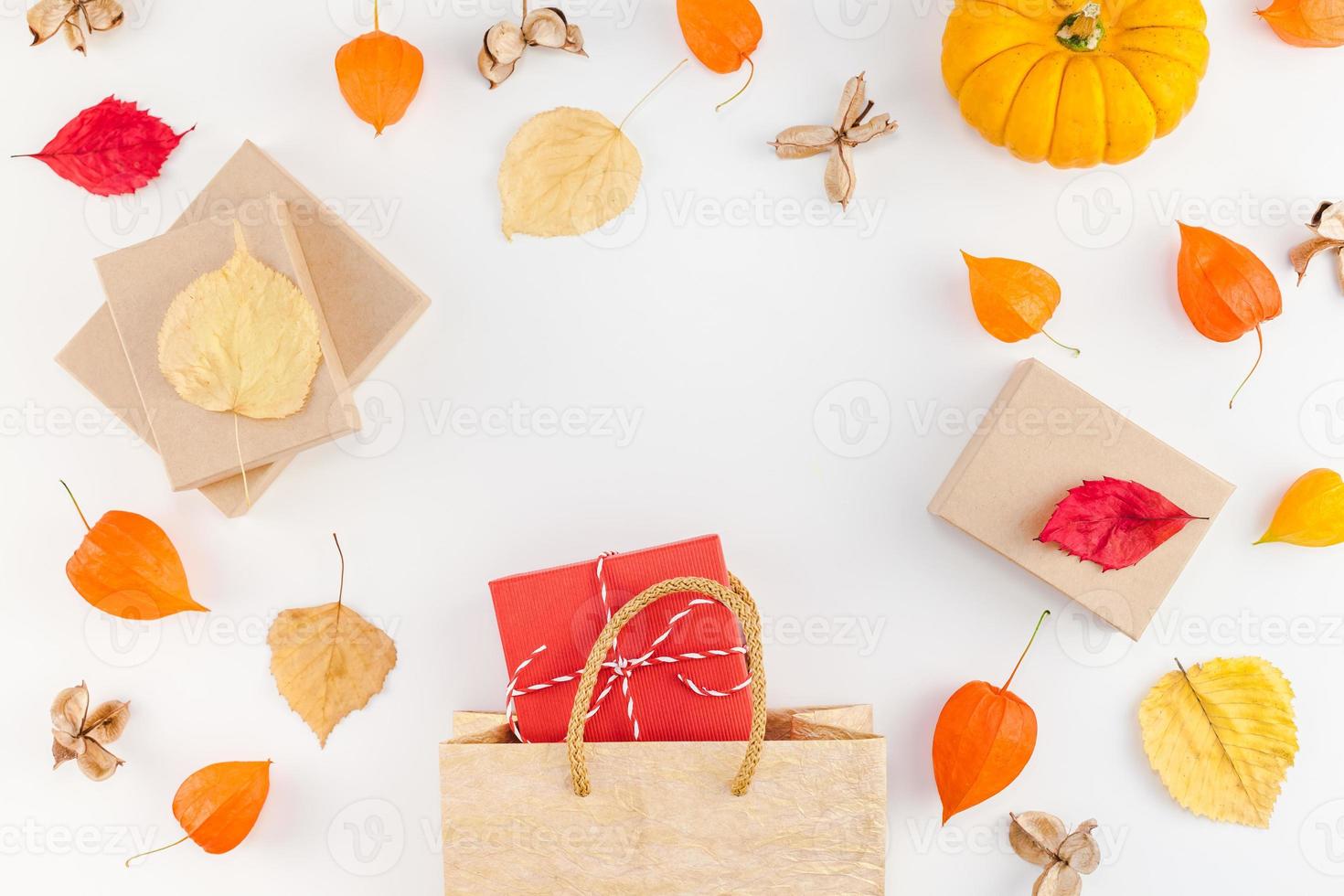 Werbevorlage Herbst Thanksgiving Sale foto