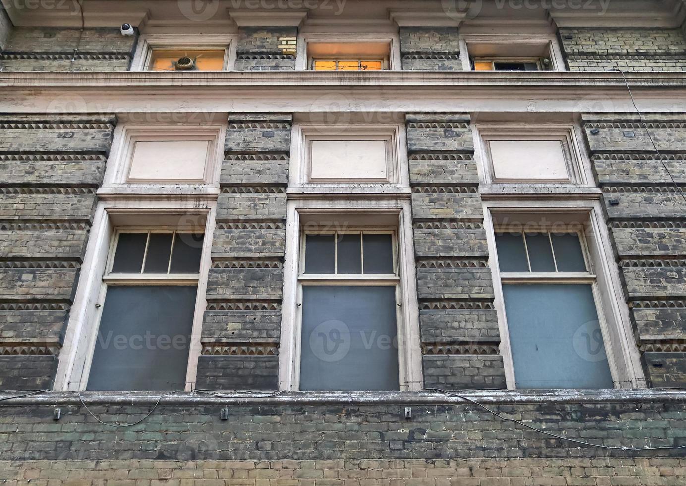 britische architektur und fassaden von wohngebäuden die straßen von london uk foto