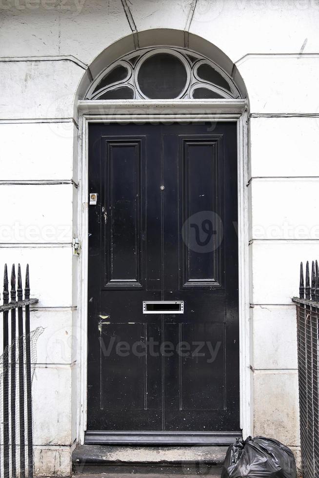 britische architektur und fassaden von wohngebäuden die straßen von london uk foto