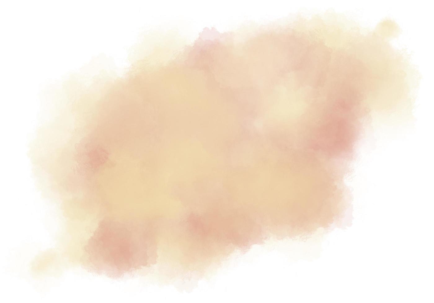 brauner und gelber dunst aquarellspritzerfarbe hintergrund. pastellfarbe mit musterwolkenstruktureffekt. mit freiem platz, um buchstaben illustration wallpaper.autumn hintergrundkonzept zu setzen. foto