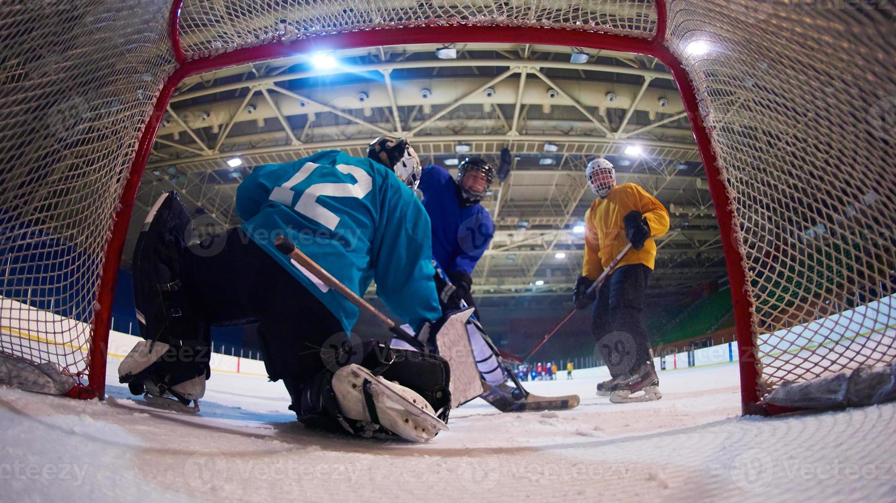 Eishockeytorhüter foto