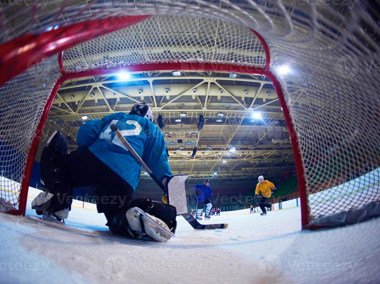 Eishockeytorhüter foto