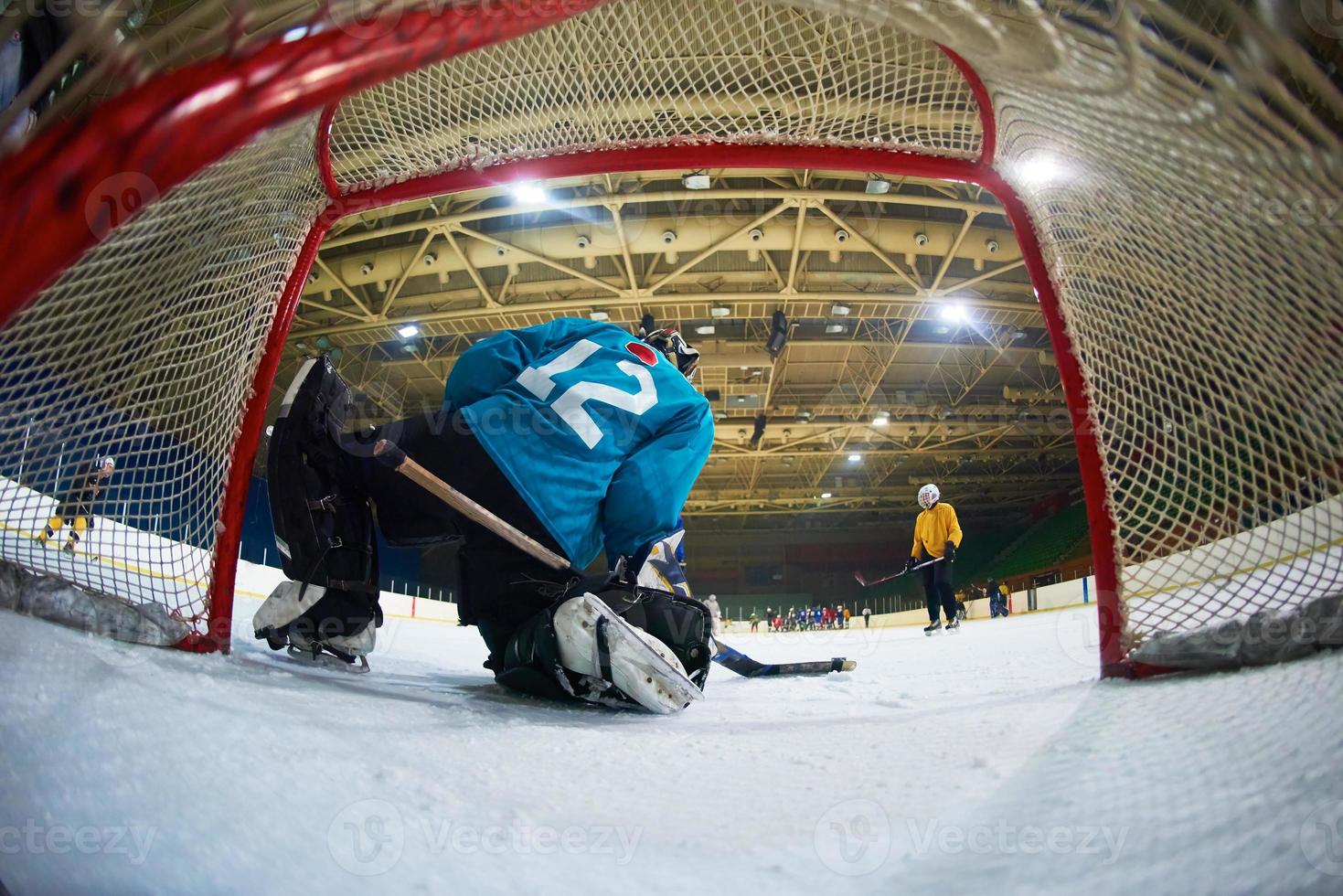 Eishockeytorhüter foto