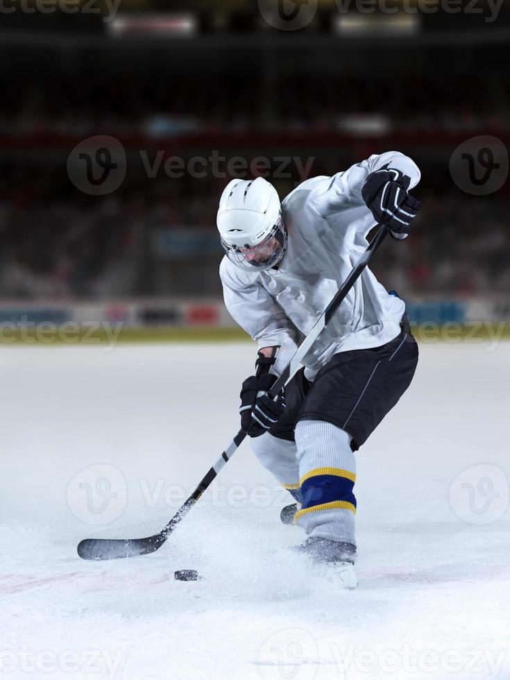 Eishockeyspieler in Aktion foto