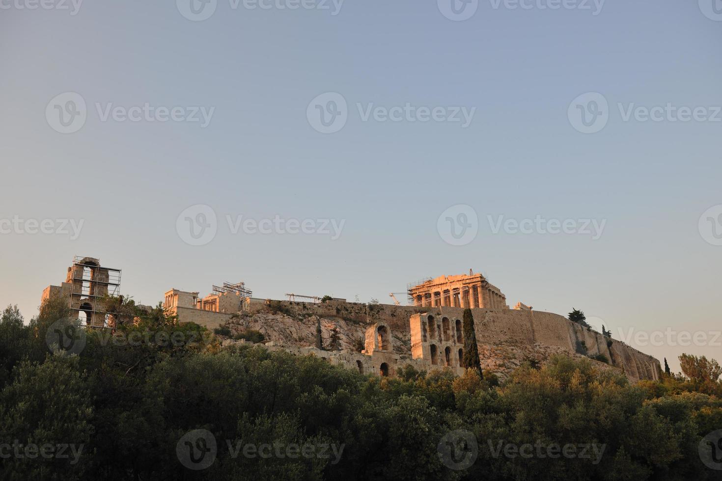 griechenland athen parthenon foto