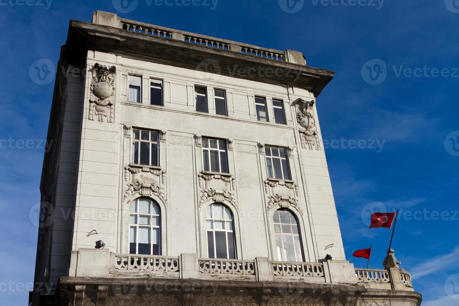 altes gebäude aus istanbul, türkei foto