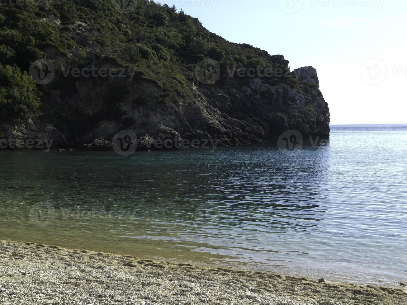 die griechische insel korfu foto