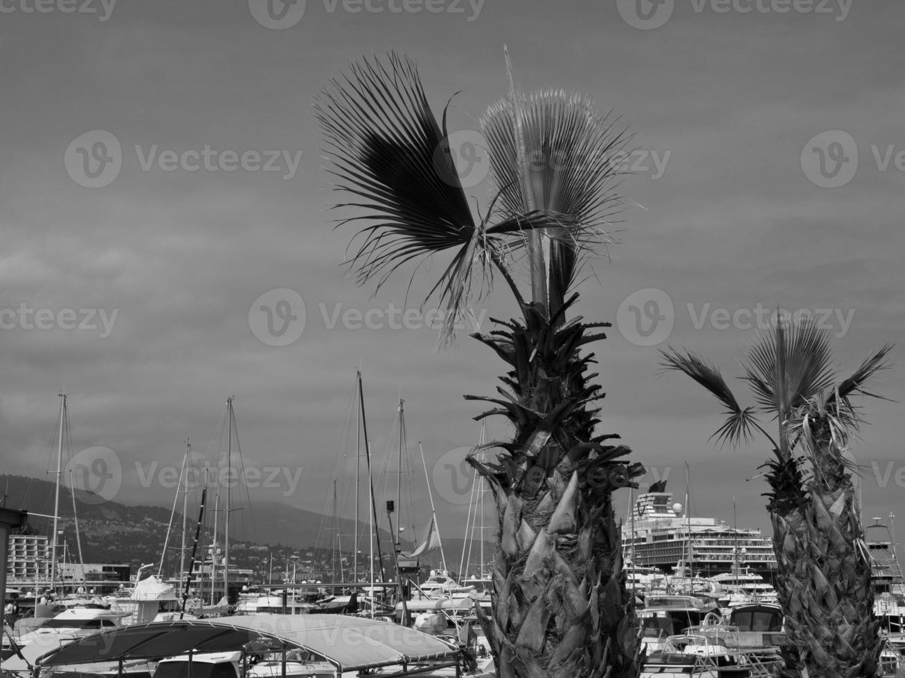 Monaco am Mittelmeer foto