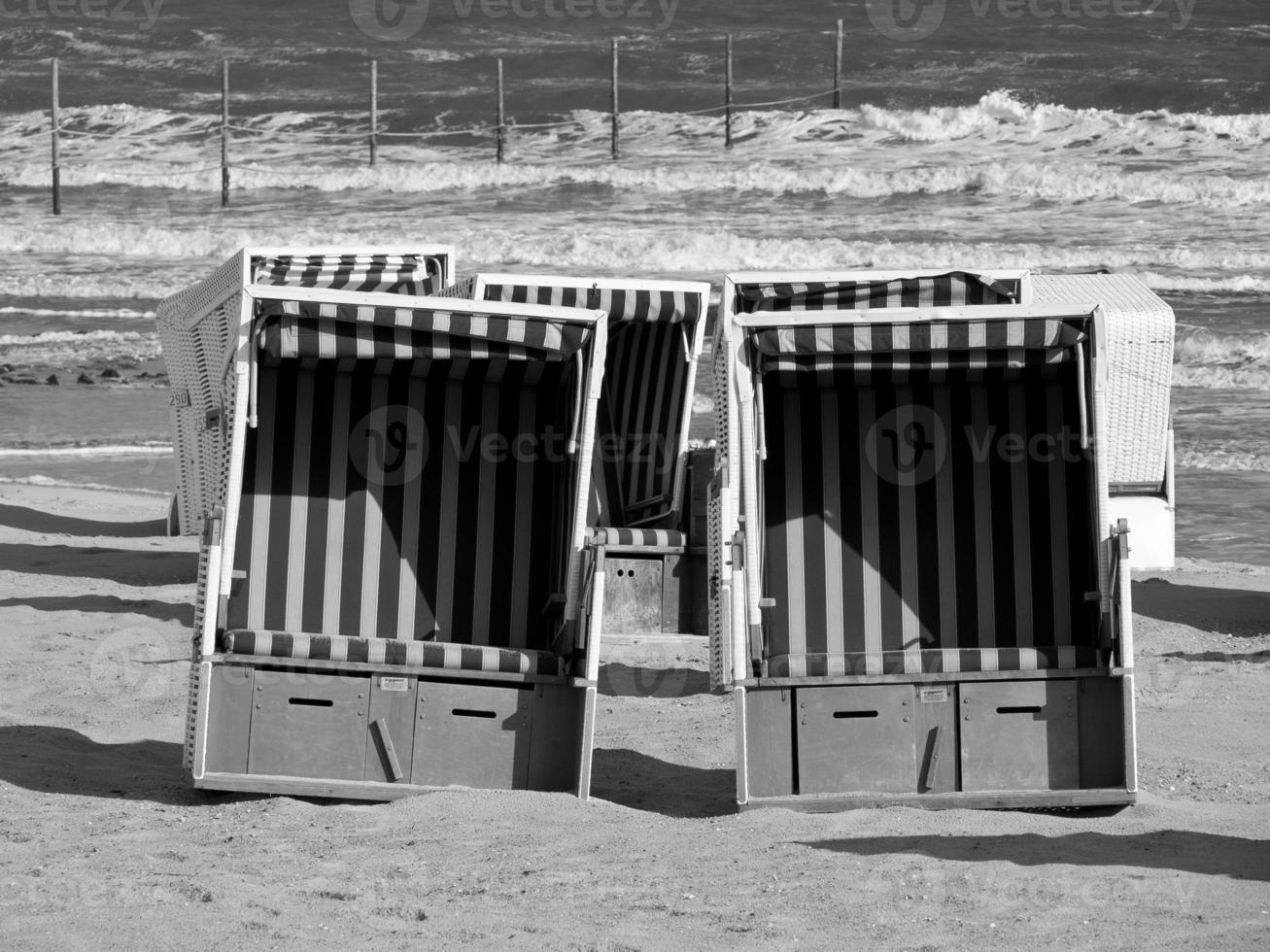 Strand in der Nordsee foto