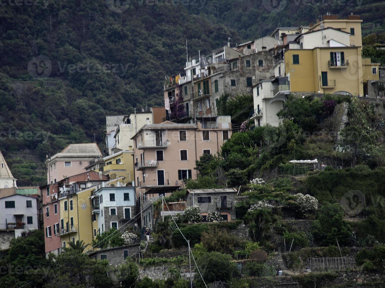 die Cinque Terre in Italien foto