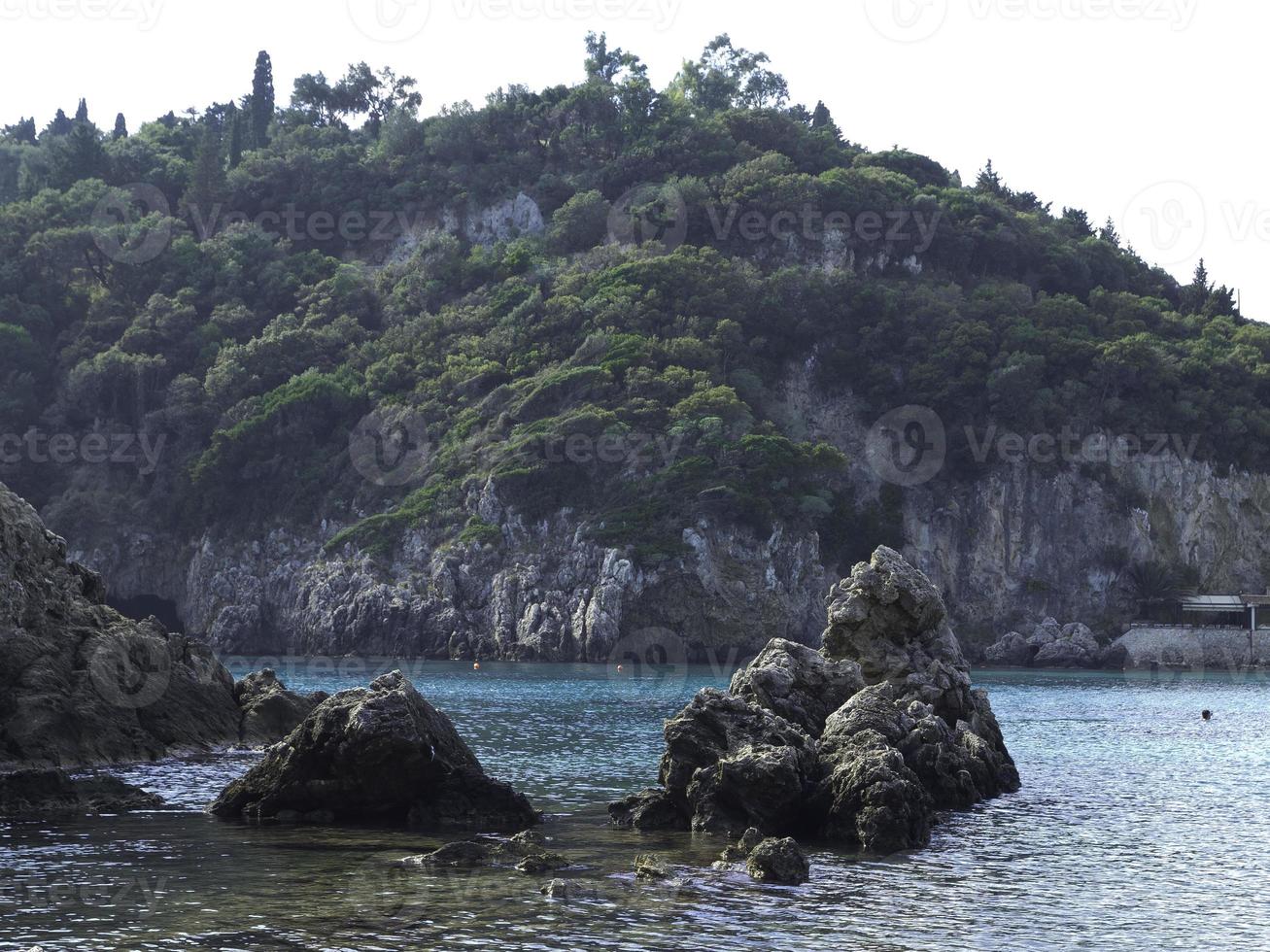 die griechische insel korfu foto