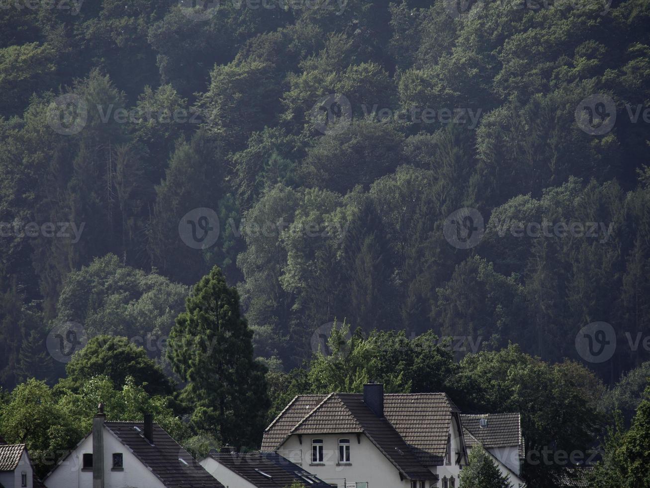 die Weser in Deutschland foto