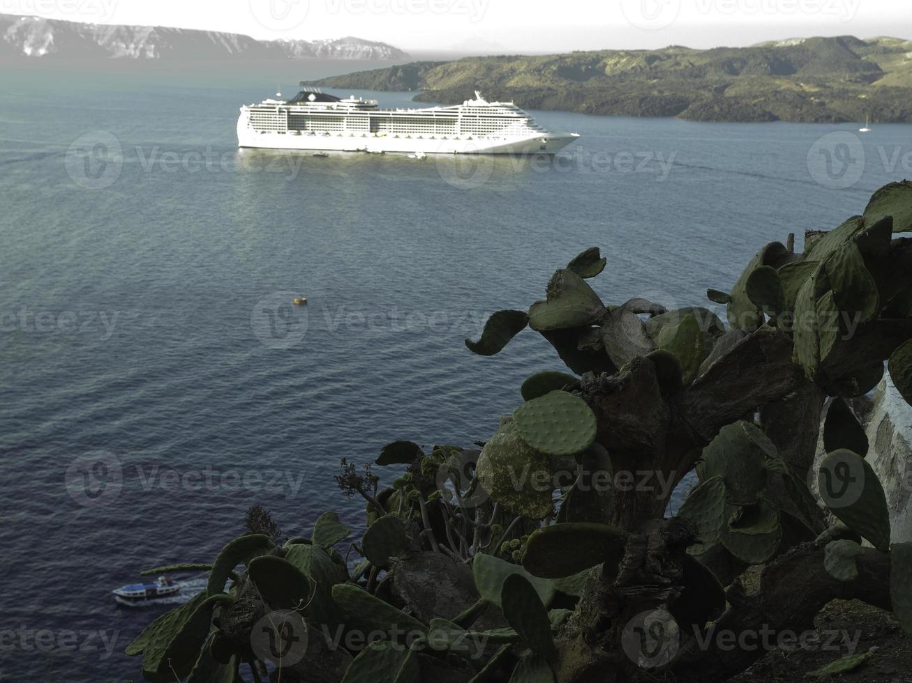 die insel santorin foto