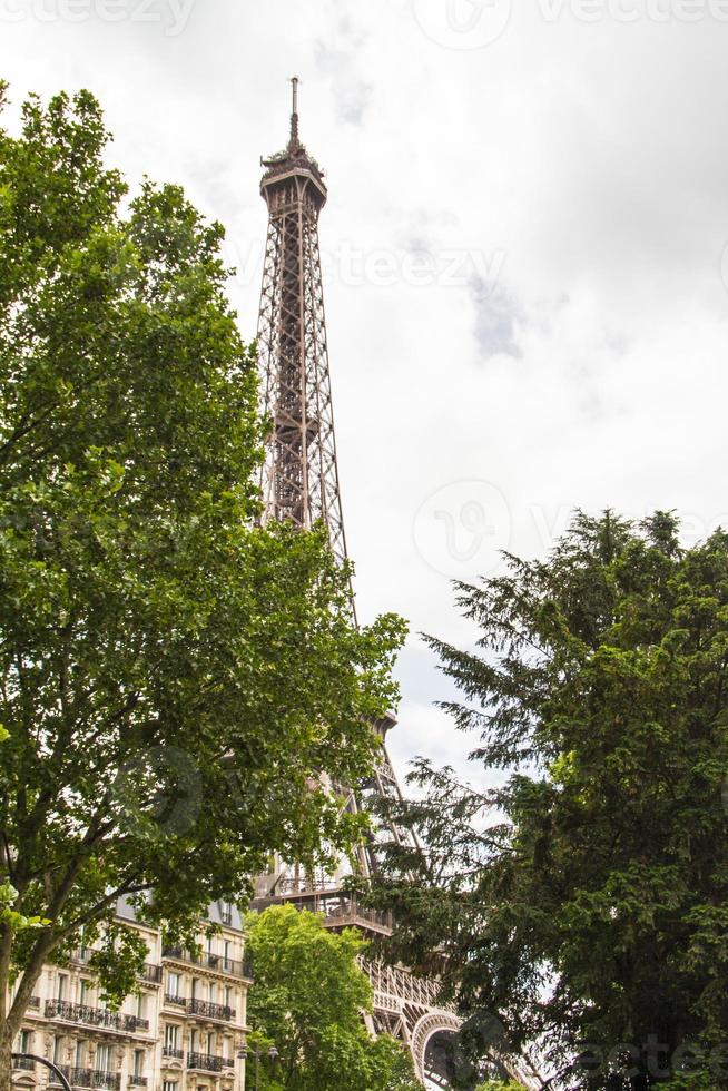 Eiffelturm Paris Hochformat foto
