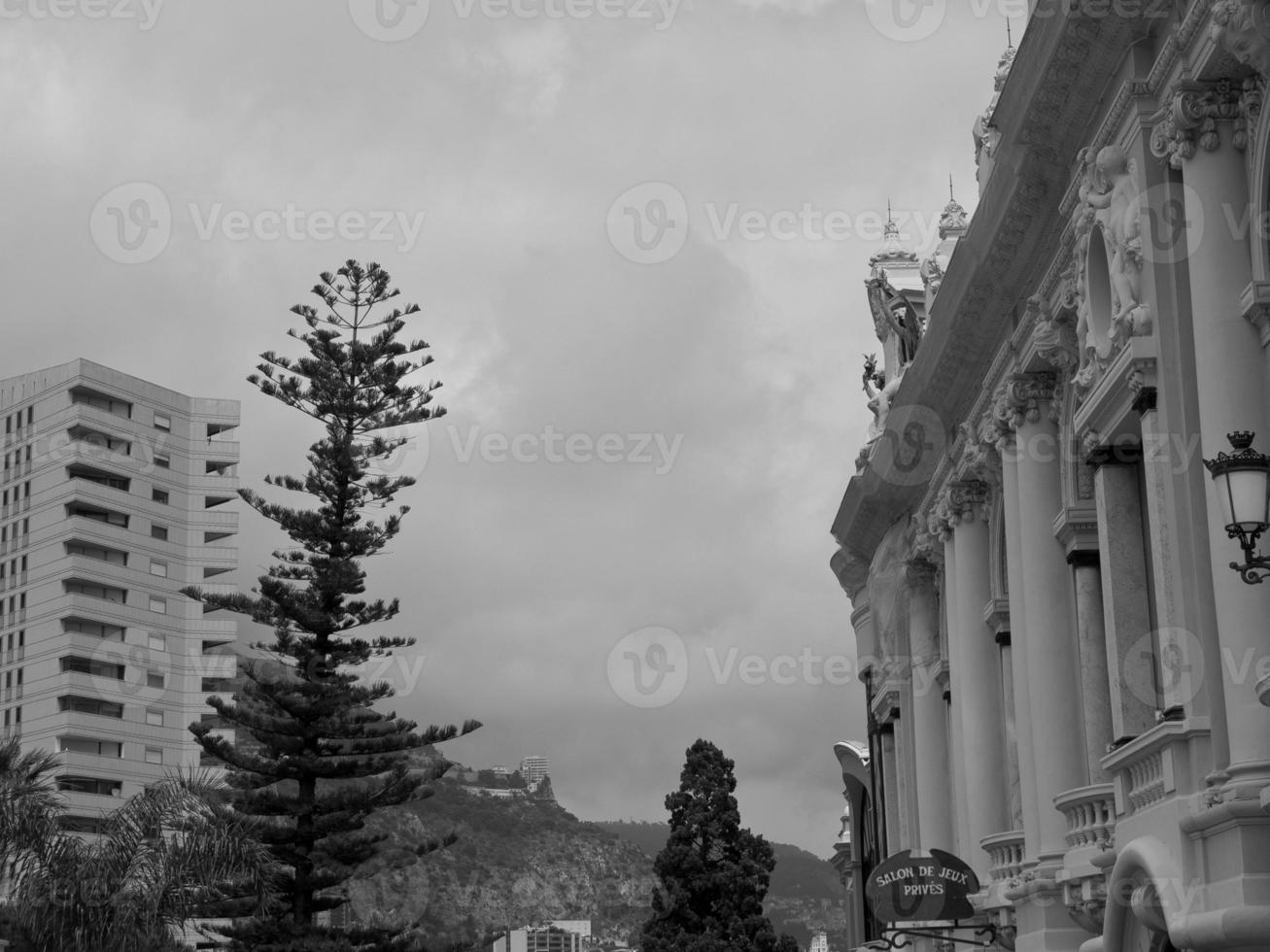 Monaco am Mittelmeer foto