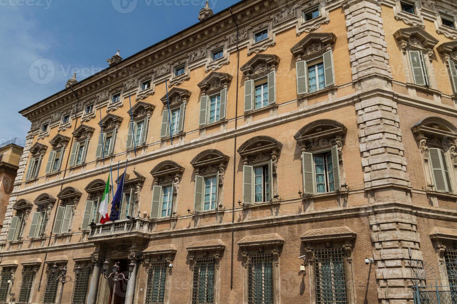 Rom, Italien. typische architektonische Details der Altstadt foto