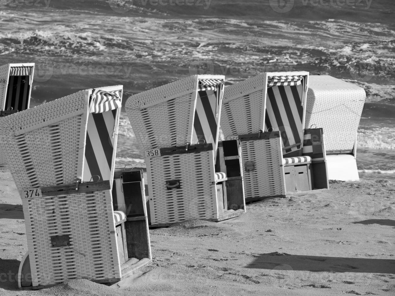 Strand in der Nordsee foto