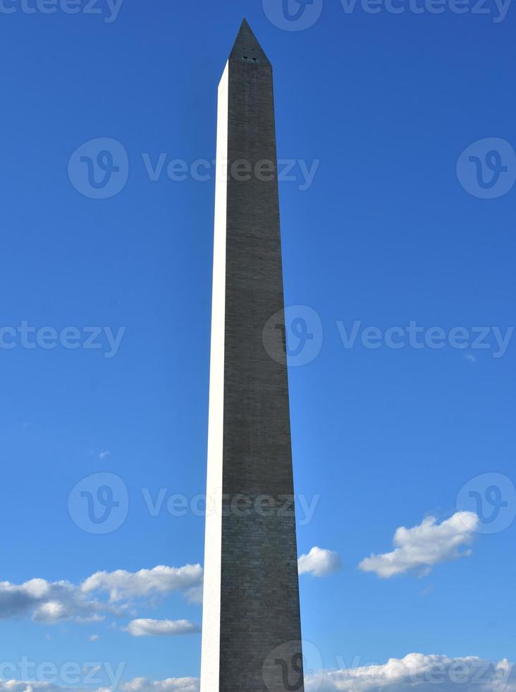 Washington Monument in der Hauptstadt der USA foto