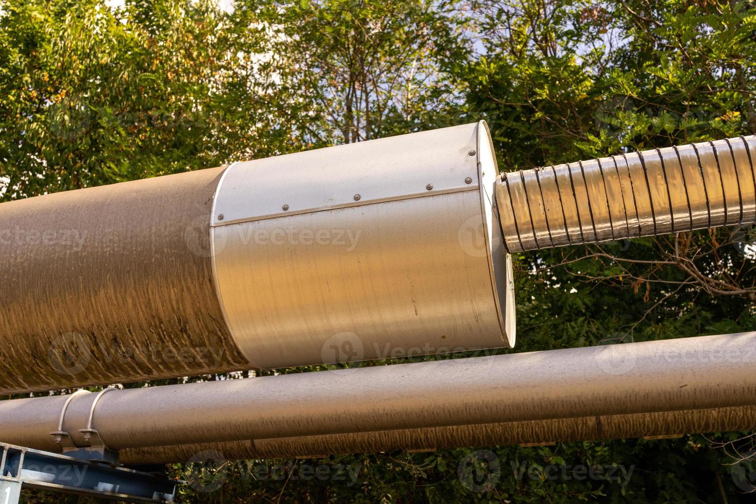 Pipeline der Industrie für verschiedene Flüssigkeiten foto