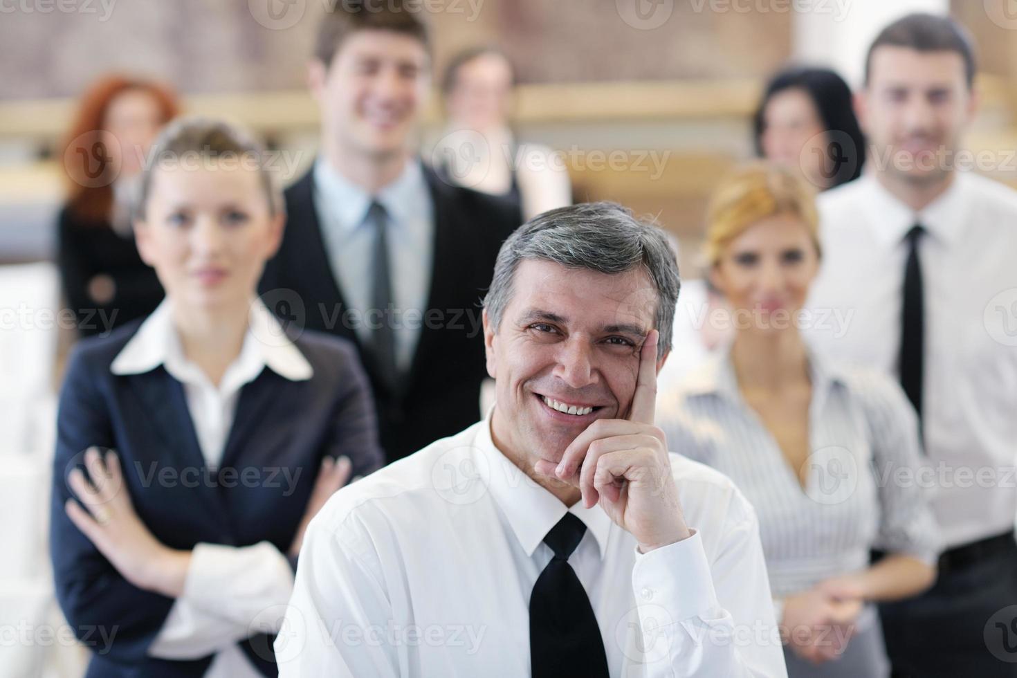 geschäftsleute gruppe auf seminar foto