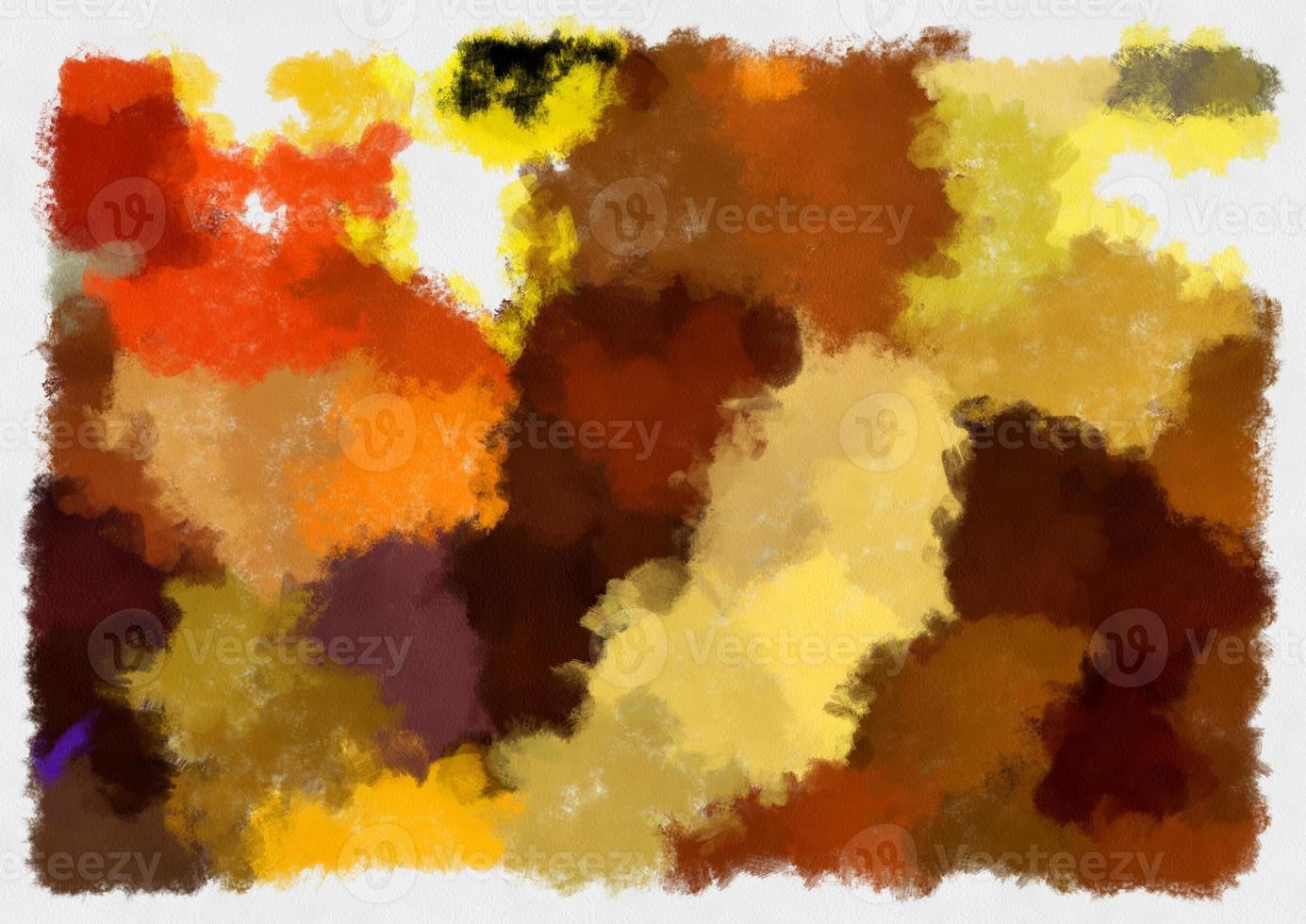 Illustration Stil Hintergrundbild abstraktes Muster verschiedene lebendige Farben Aquarell-Stil Illustration impressionistische Malerei. foto