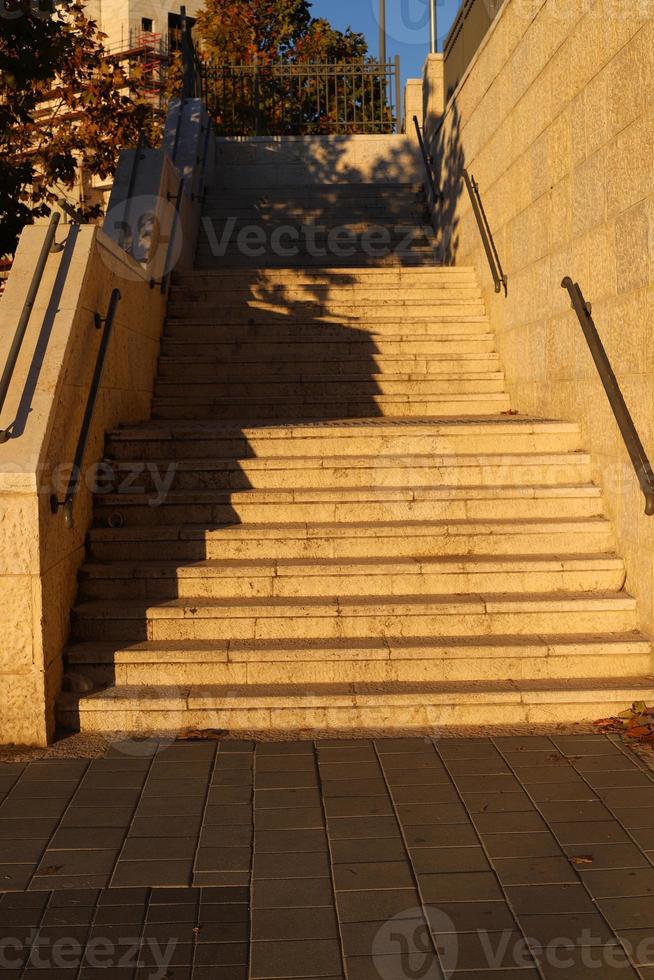 Treppe im Stadtpark. foto