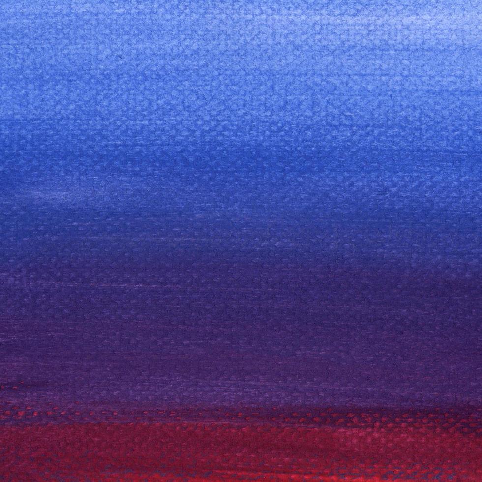 Aquarell blaue und rote Pinselstriche Hintergrund foto