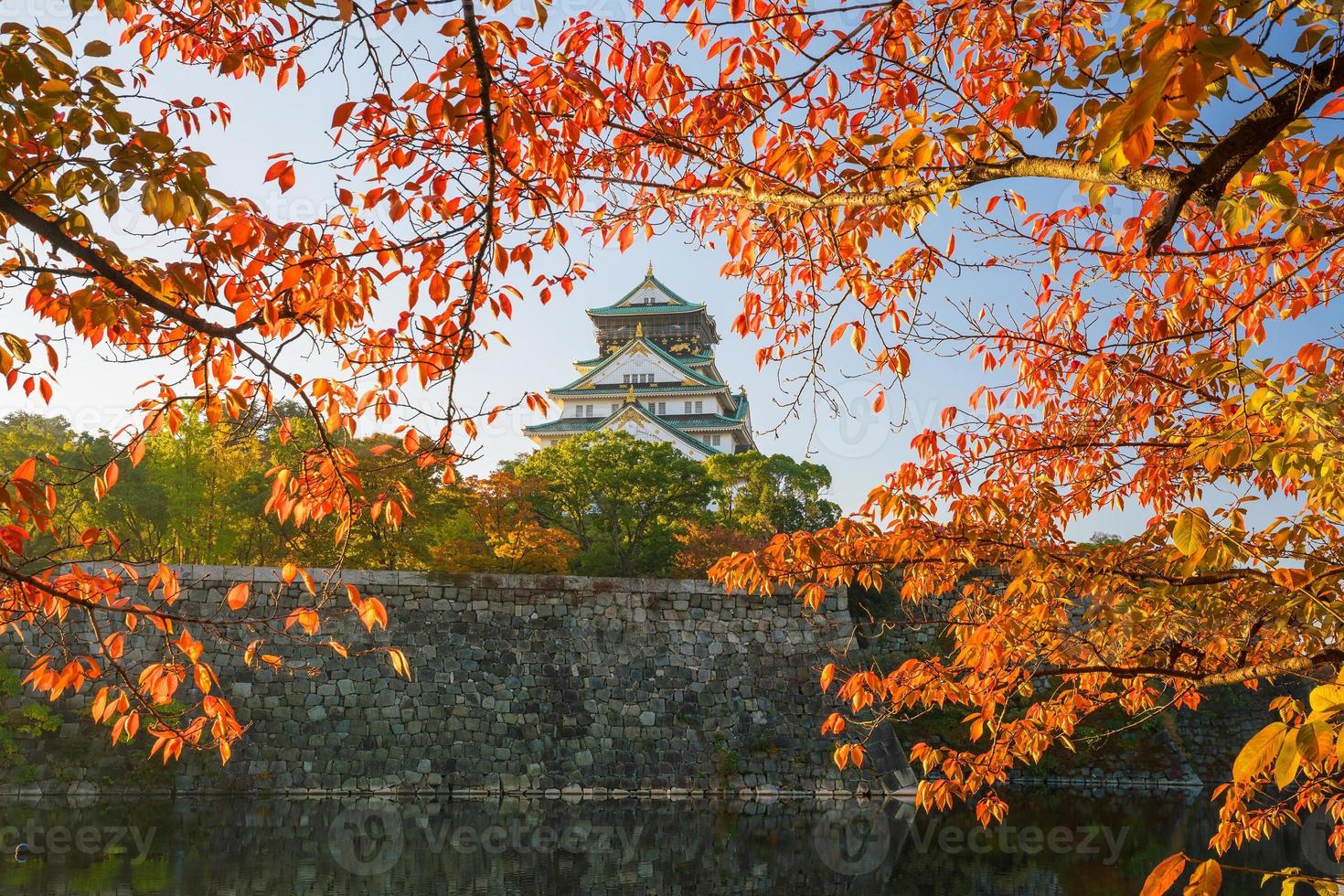 Osaka-Schloss in Osaka foto