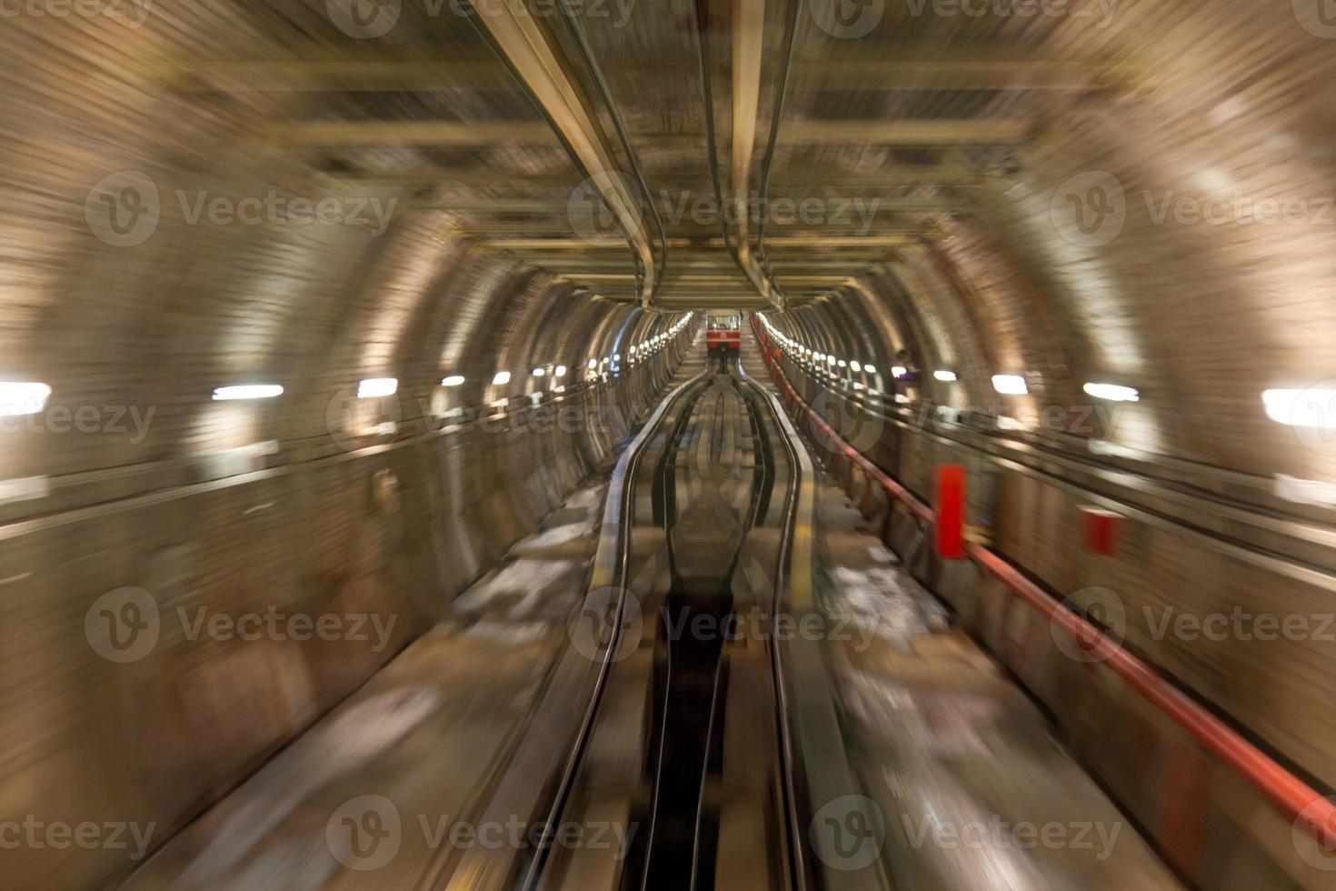 Karaköy-Tunnel in Istanbul foto