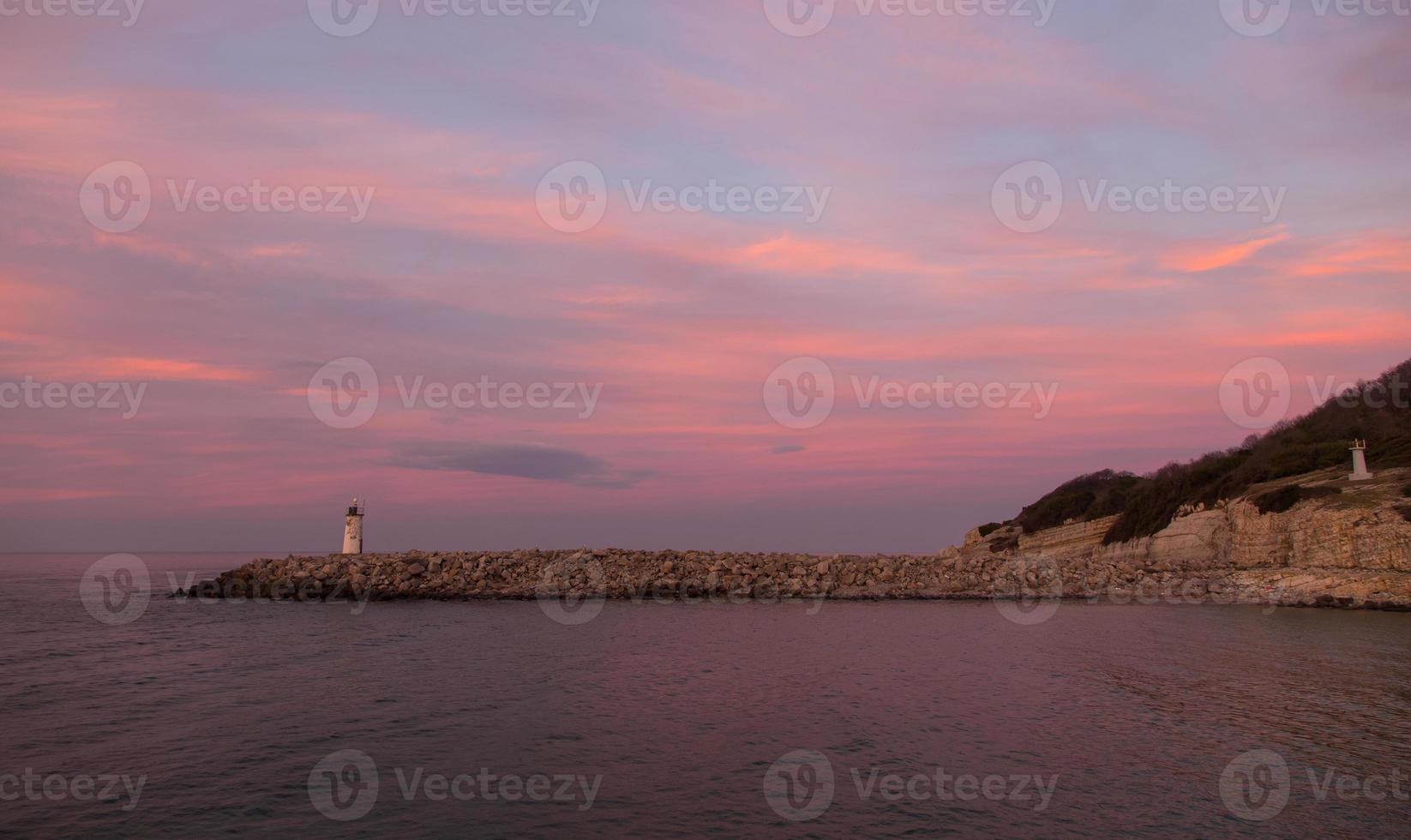 Leuchtturm in der Türkei foto