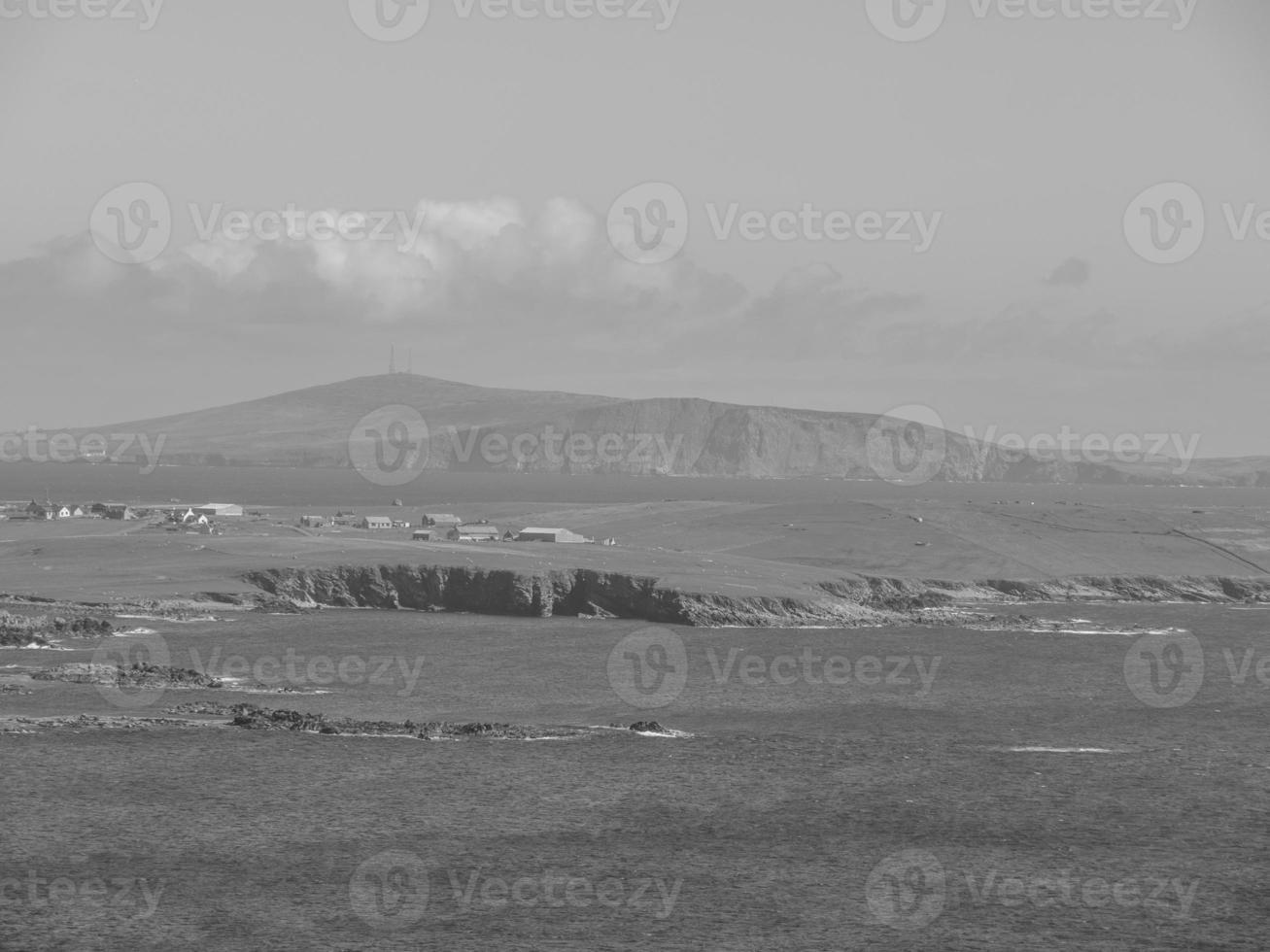 die Insel Shetland foto