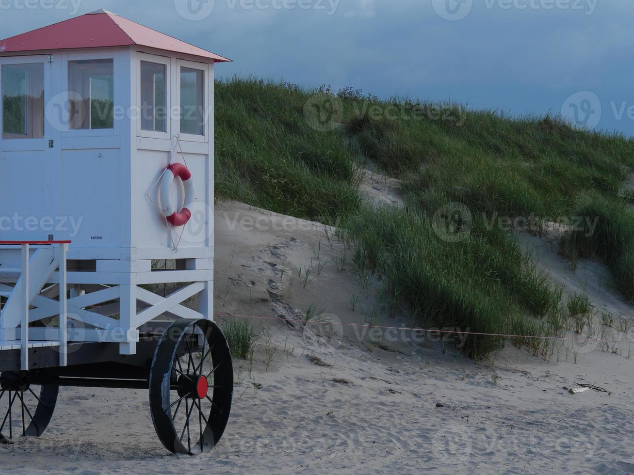 die deutsche insel baltrum foto