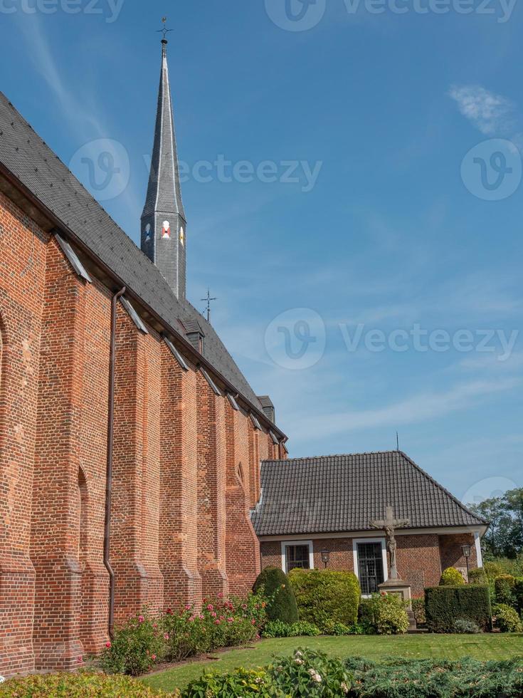 das kleine dorf burlo in westfalen foto