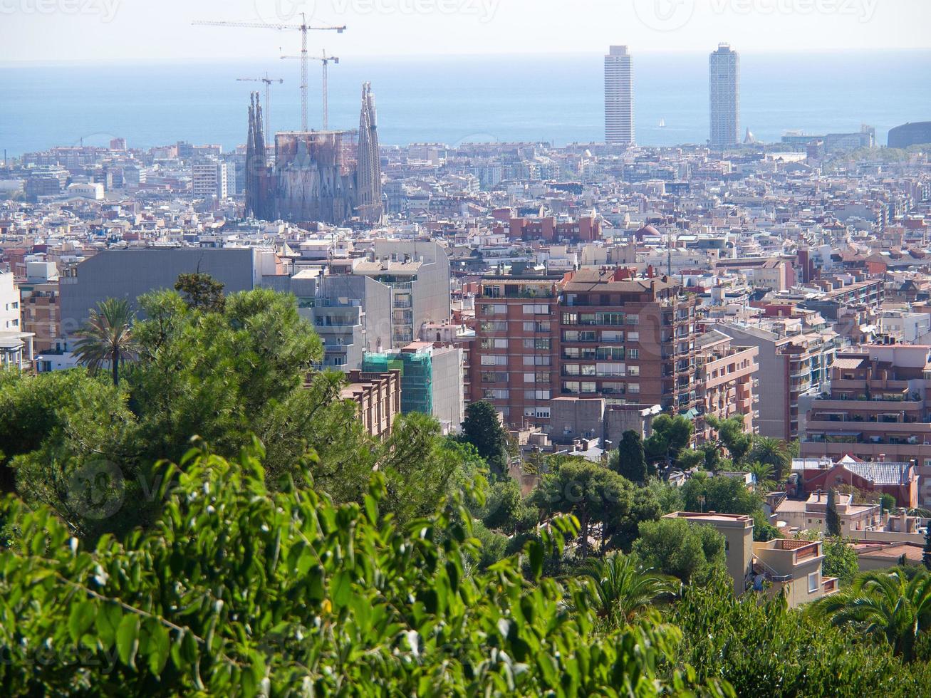 die Stadt Barcelona foto