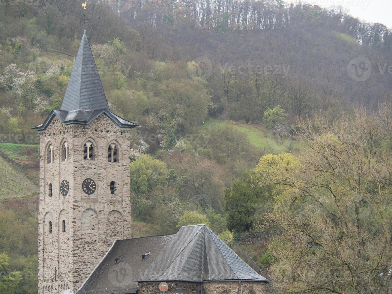 Der Rhein in Deutschland foto