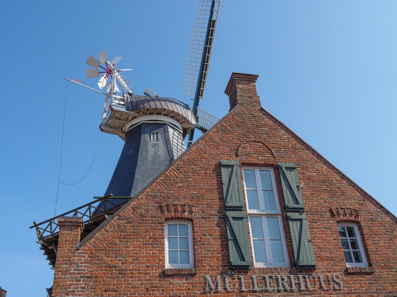 ditzum,deutschland,2020-ditzum dorf an der ems in deutschland foto