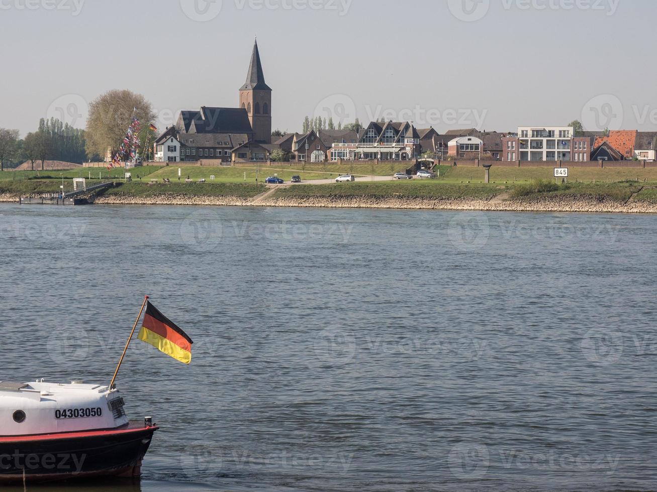 Der Rhein in Deutschland foto