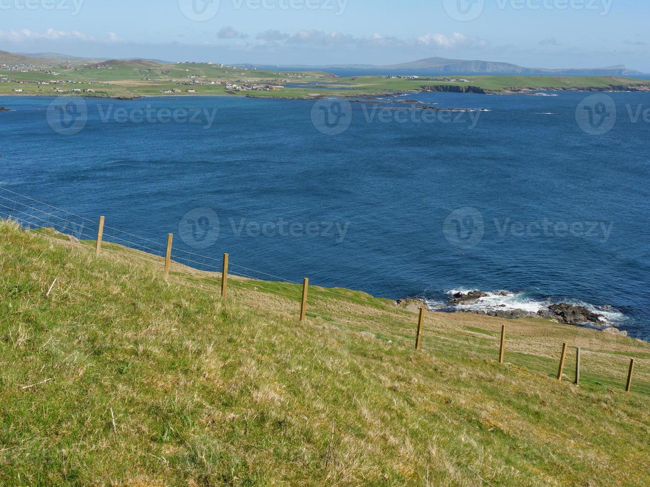 Shetlandinseln in Schottland foto