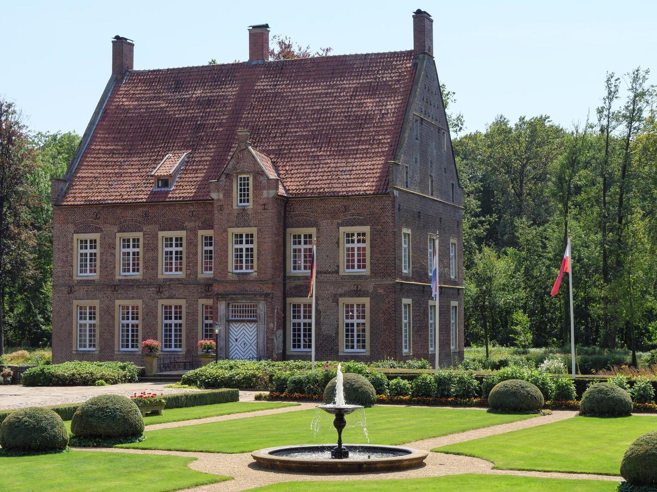 Schloss in Westfalen foto