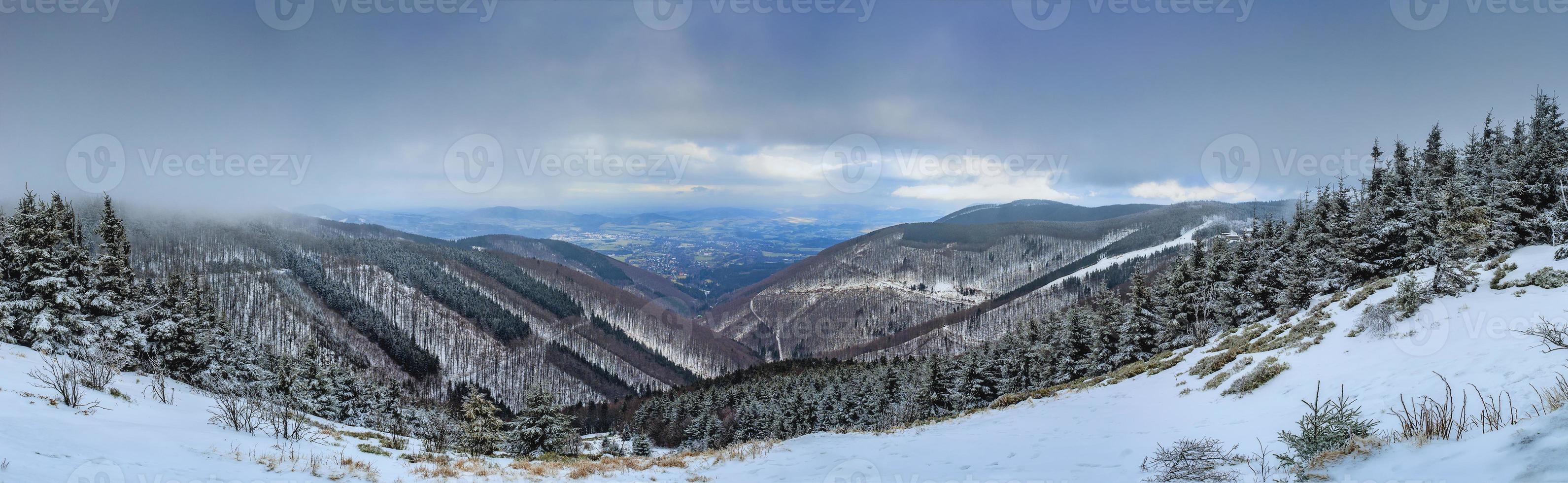 Blick auf die Berge foto