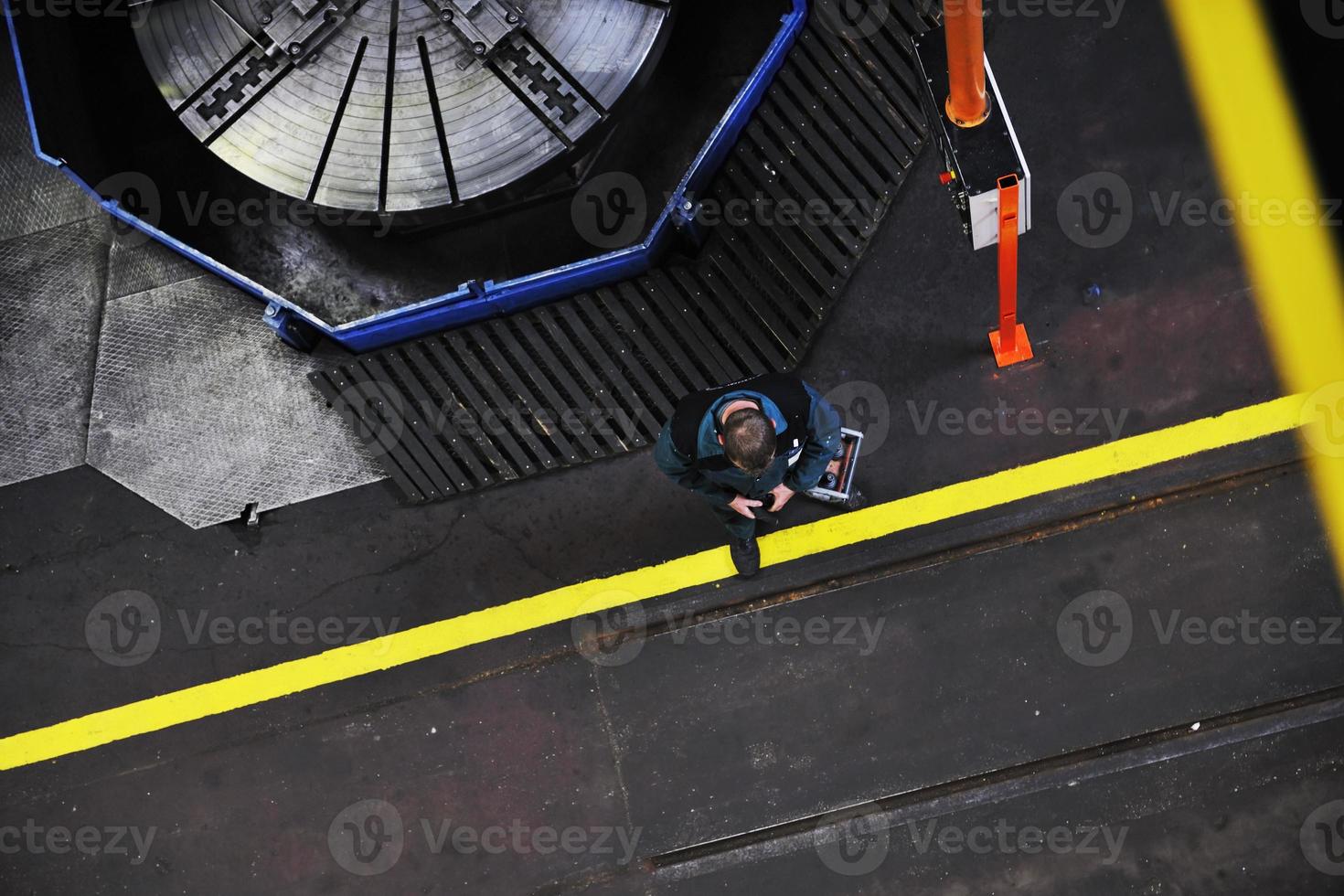 Arbeiter Menschen in der Fabrik foto