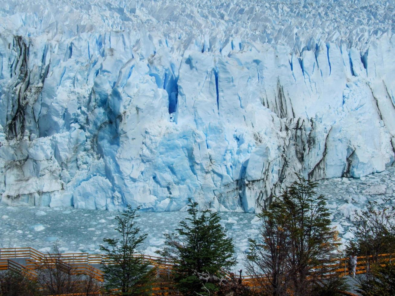 Perito-Moreno-Gletscher im Nationalpark Los Glaciares, Argentinien foto